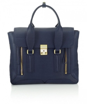 Фото Женская сумка 3.1 PHILLIP LIM MEDIUM PASHLI NAVY BLUE (6430)