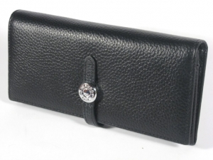 Кошелёк женский HERMES (O-514 Black)