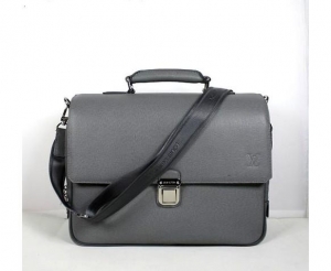 Кожаный мужской портфель LV(LV 24)