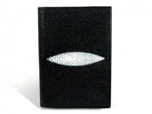 Документница из кожи ската River(STPH 01 Black )