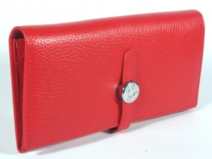 Кошелёк женский HERMES(O-514 Red)