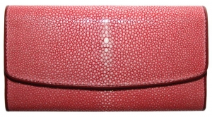 Кошелёк из кожи ската (ST 52 SA Red)