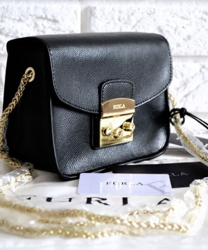 Женская сумка FURLA METROPOLIS BLACK (7705)