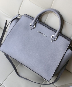 Женская сумка MICHAEL KORS LARGE SELMA GREY (5585)