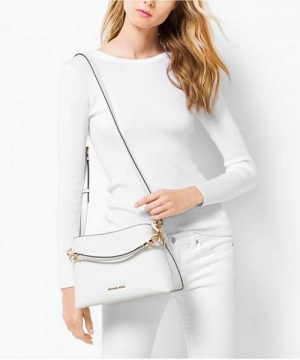 Женская сумка MICHAEL KORS Portial Medium White (5700)