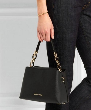 Женская сумка MICHAEL KORS Portial Medium Black (5699)