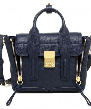 Женская сумка 3.1 PHILLIP LIM MINI PASHLI Navy Blue (6411)